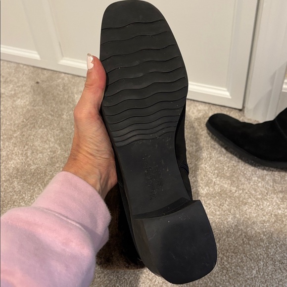 Salvatore Ferragamo suede fur lined boots Size 11 - Picture 3 of 6